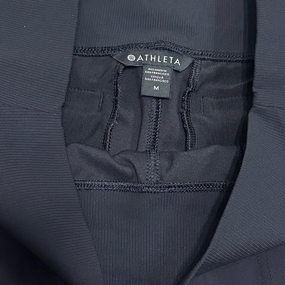 Athleta Venice High Rise Wide Leg Pant Black 982868 Women’s Medium - Picture 8 of 14